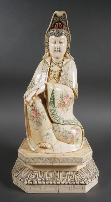 CHINESE BONE AND POLYCHROME