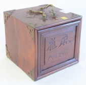CHINESE BONE MAHJONG SET, IN W