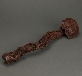 CHINESE BOXWOOD RUYI SCEPTER C