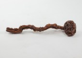 CHINESE BOXWOOD RUYI SCEPTER C