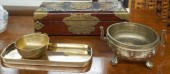 CHINESE BRASS AND BRASS MOUNTE
