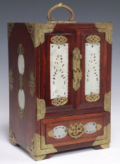 CHINESE BRASS-BOUND &AMP; HARD