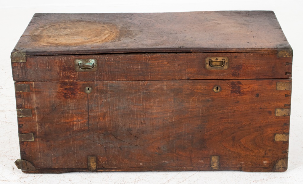 CHINESE BRASS BOUND  CAMPHORWOOD