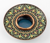 CHINESE BRASS CLOISONNE VIDE P