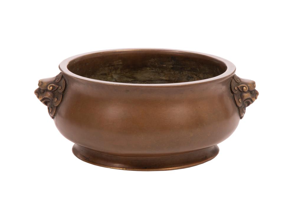 CHINESE BRONZE BOMBE