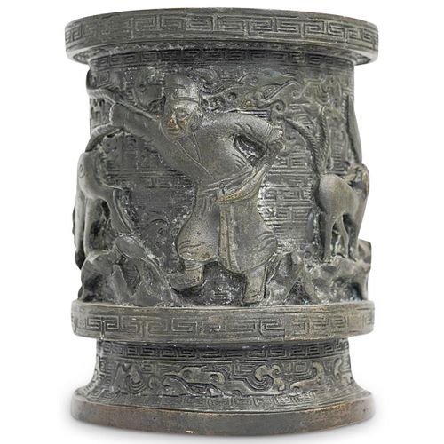 CHINESE BRONZE BRUSH