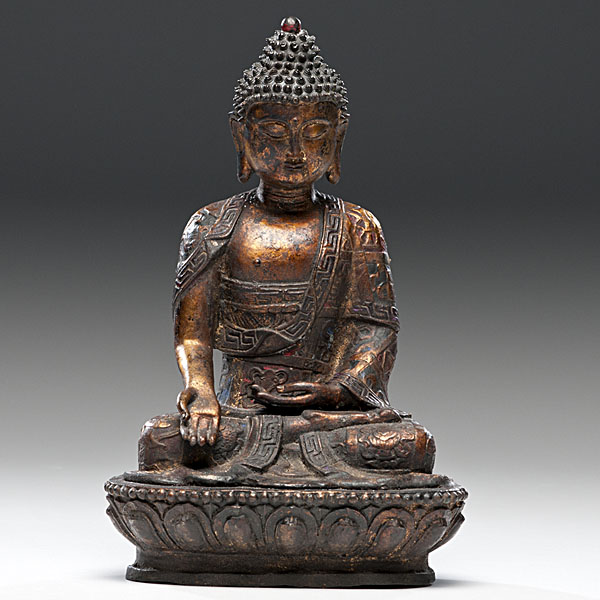 Chinese Bronze Buddha Chinese a