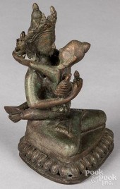 CHINESE BRONZE BUDDHAChinese b