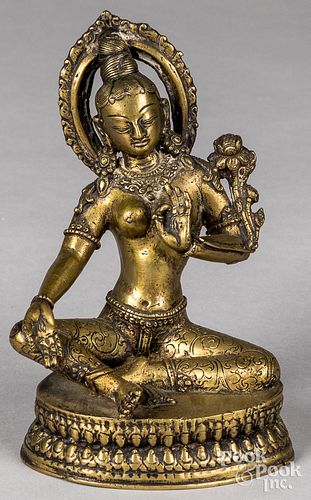 CHINESE BRONZE BUDDHAChinese bronze