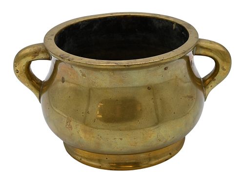 CHINESE BRONZE CENSER, 17TH CENTURY