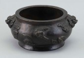CHINESE BRONZE CENSER 19TH CEN