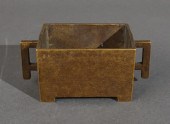 CHINESE BRONZE CENSER, MING DY