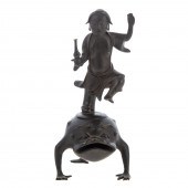 CHINESE BRONZE CENSER OF JIN C