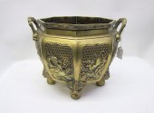 CHINESE BRONZE CENSOR/PLANTER