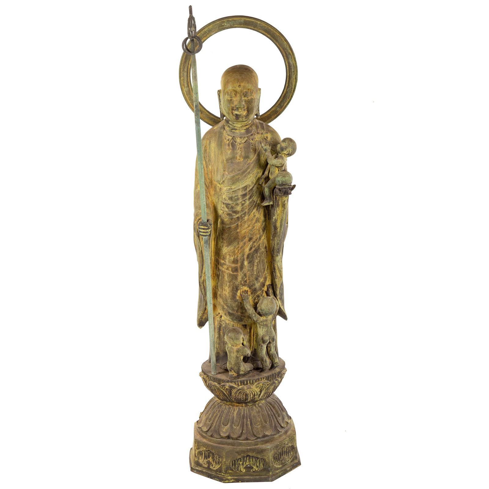 CHINESE BRONZE DAOIST SAINT
