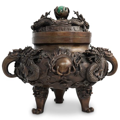 CHINESE BRONZE DRAGON