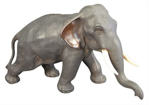 CHINESE BRONZE ELEPHANT