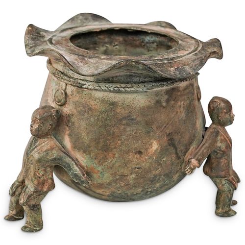 CHINESE BRONZE FIGURAL