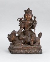 CHINESE BRONZE FIGURE OF A BOD