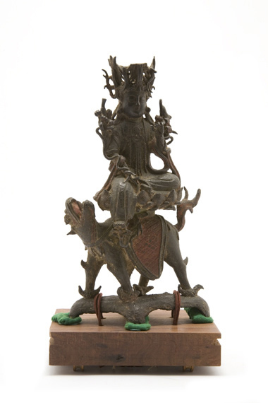 Chinese Bronze Figure of a