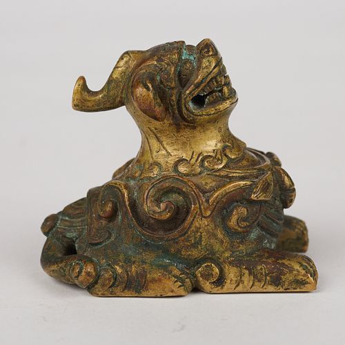 CHINESE BRONZE FOO DOG
