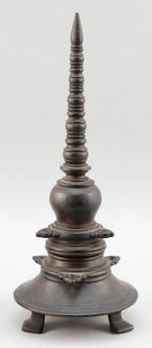 CHINESE BRONZE INCENSE BURNER