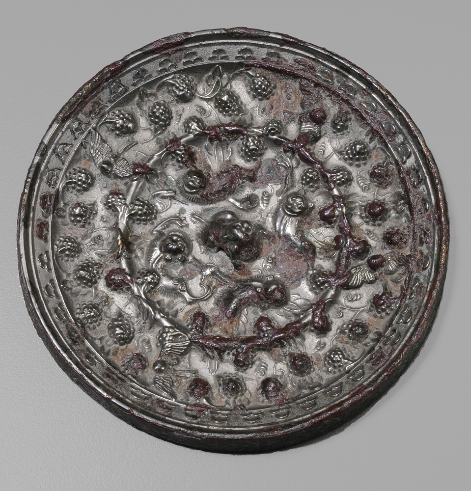 Chinese Bronze Mirror cast bronze