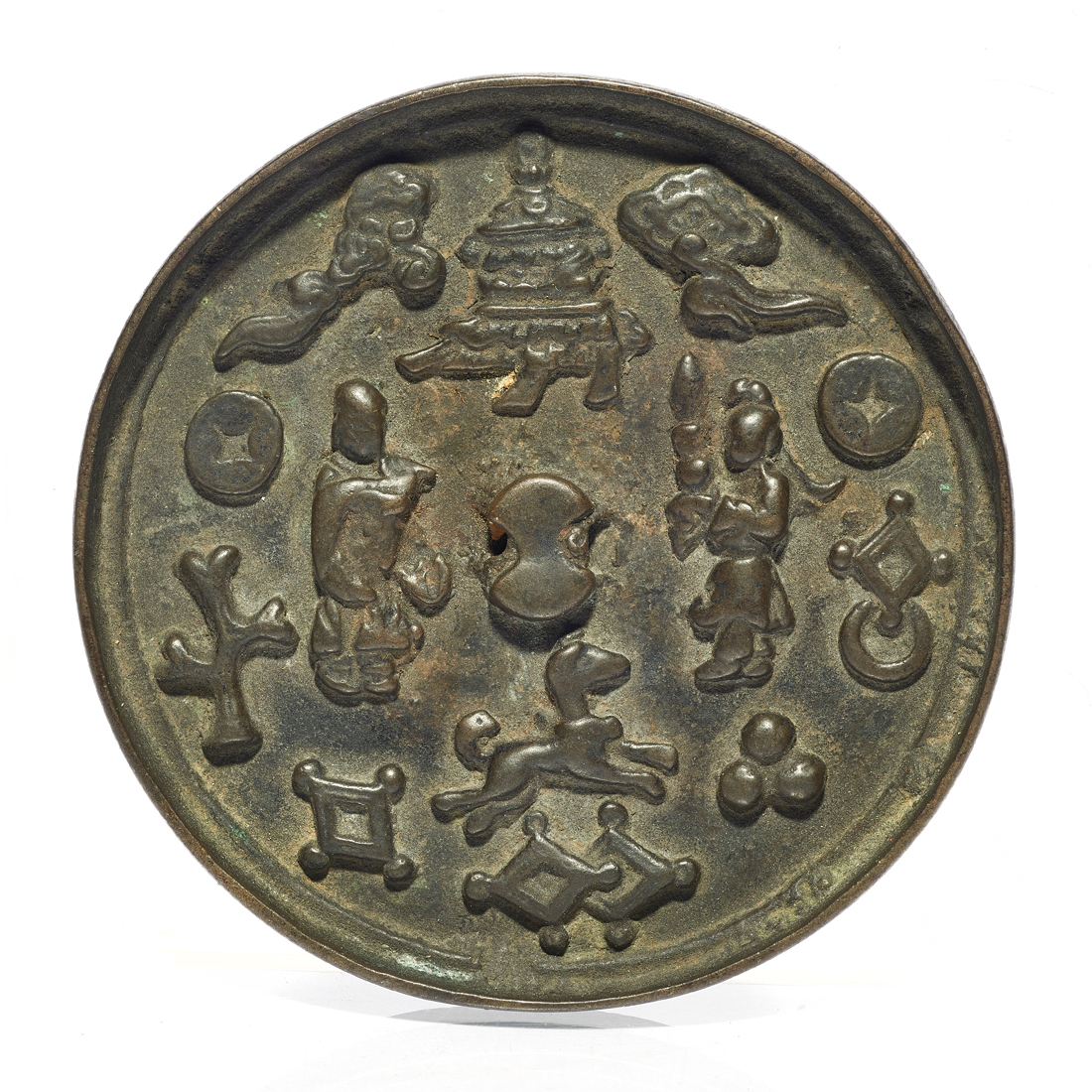 CHINESE BRONZE MIRROR Chinese