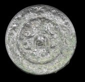 CHINESE BRONZE MIRROR W/ SQUIR