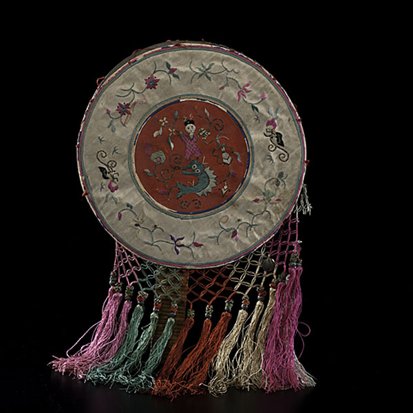 Chinese Bronze Mirror with Covering