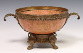 CHINESE BRONZE-MOUNTED &AMP; H