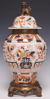 CHINESE BRONZE-MOUNTED IMARI P