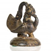 CHINESE BRONZE OPIUM WEIGHT Ch