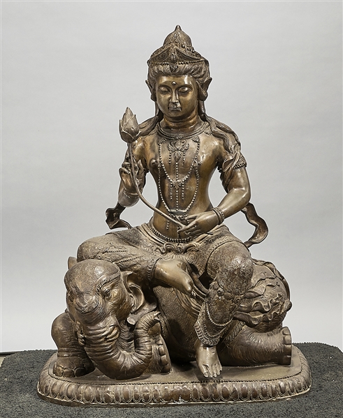Chinese bronze sculpture of Guanyin