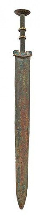 CHINESE BRONZE SWORD20th centu