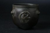 CHINESE BRONZE TRIPOD CENSER F