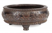 CHINESE BRONZE TRIPOD CENSERCh