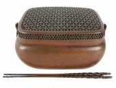 CHINESE BRONZE WARMERwith remo