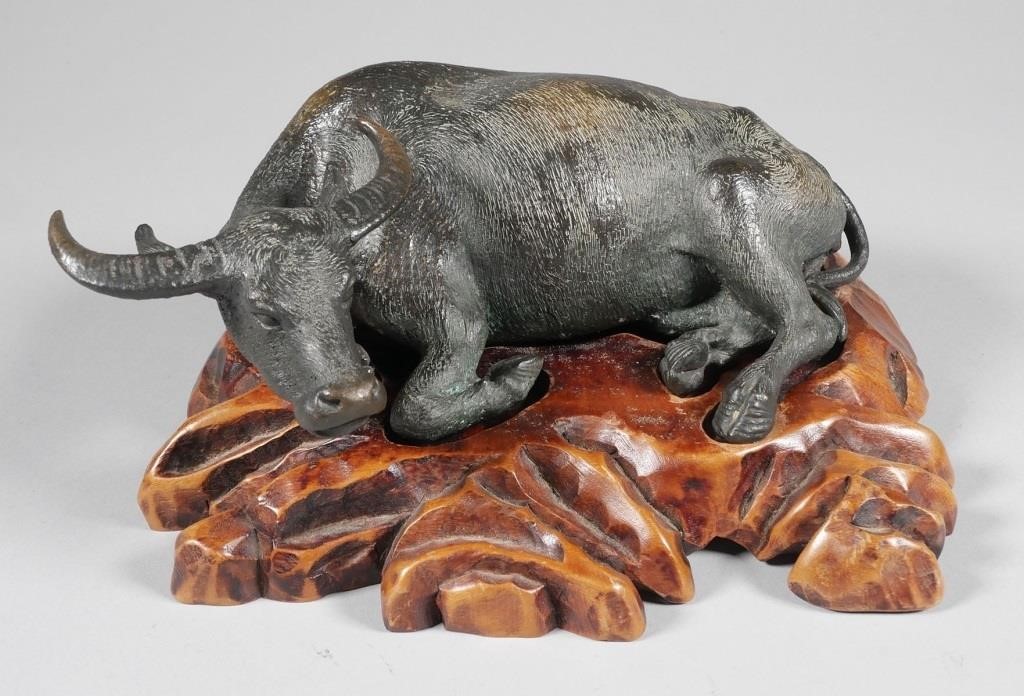 CHINESE BRONZE, WATER