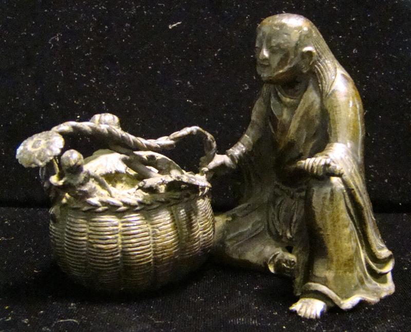 CHINESE BRONZE WATER DROPPER late