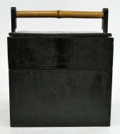 CHINESE BUN WARMER ANTIQUE BOX