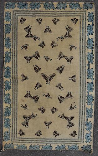 CHINESE BUTTERFLY RUGwith pile