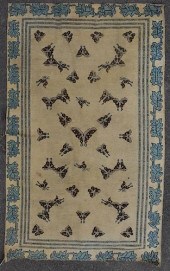 CHINESE BUTTERFLY RUGwith pile