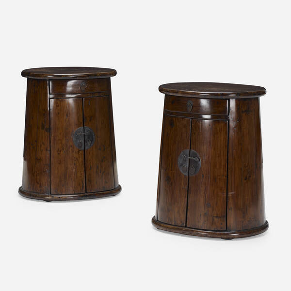 Chinese. Cabinets, pair. c. 1900,