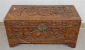 CHINESE CAMPHORWOOD CARVED BLA
