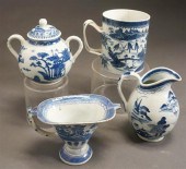 CHINESE CANTON BLUE AND WHITE