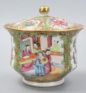 CHINESE CANTON COVERED JAR, 19