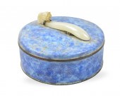 CHINESE CANTON ENAMEL BOX W/ J