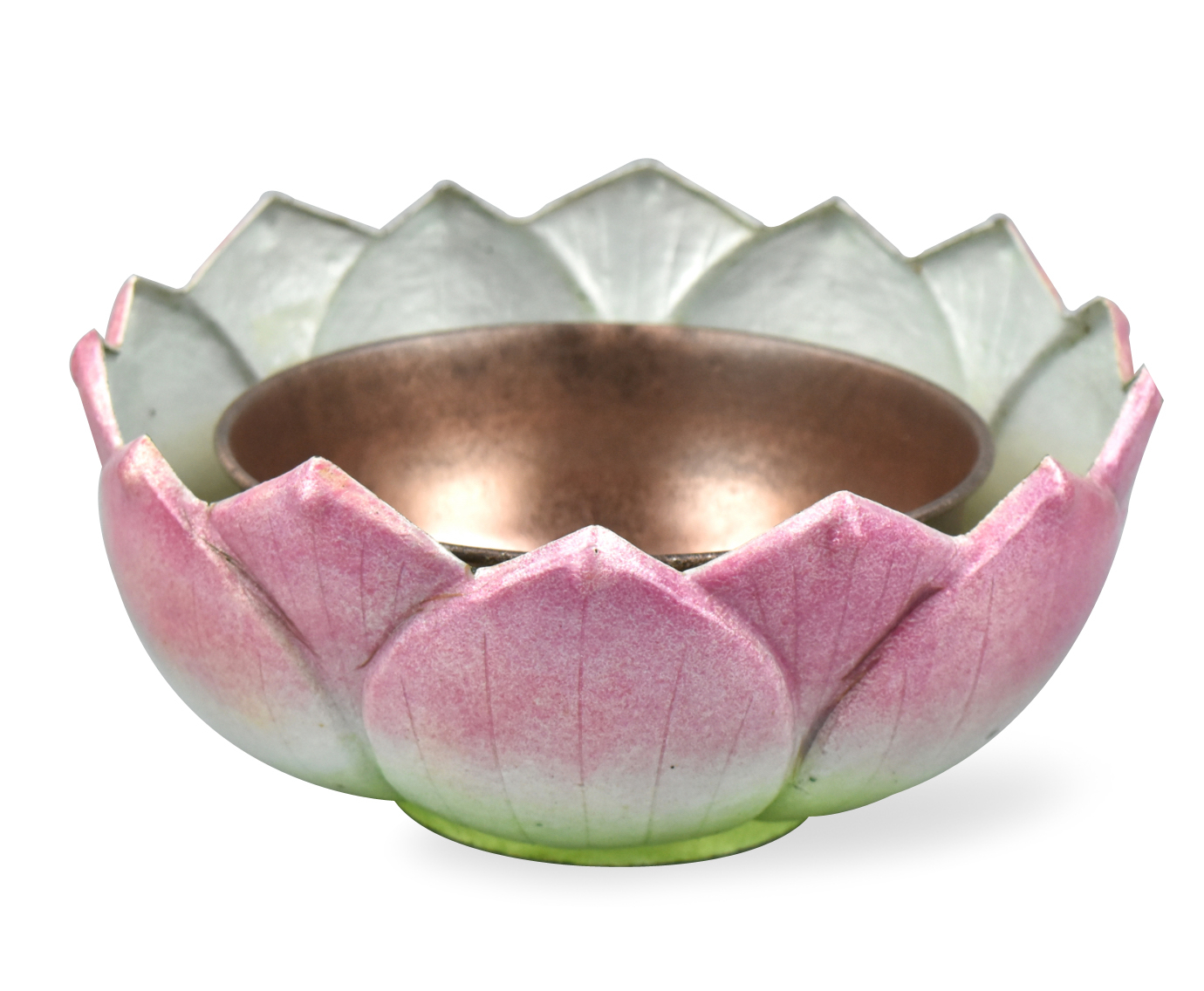 CHINESE CANTON ENAMEL LOTUS BOWL