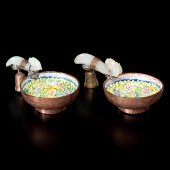 Chinese Canton Enameled Ash Tr